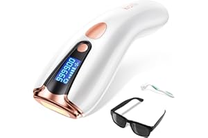 ‎KISMI Kismi IPL Haarentfernungsgerät – Laser Haarentfernung Zuhause, 999 900 Impulse, 5 Energielevel & 2 Modi – Schmerzfrei & Sicher, Dauerhafte Haarentfernung für Männer & Frauen