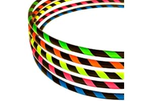 HOOPOMANIA Hula Hoop para Principiantes [Ø90cm - Ø105cm] Hula Hoop Adultos