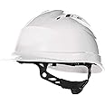 Delta Plus Quartz 4 - Safety Helmet, Adjustable Vents with Rotor Adjustment - White - Adjustable