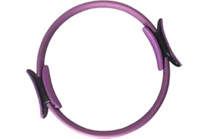 wisoolkic Anello Pilates per Esercizi per Tutto Il Corpo Cerchio Magico Fitness Premium Leggero E Portatile per Allenamento Fitness Anello Yoga PP