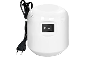 FONCBIEN Bomba De Aire Eléctrica, Bomba De Aire Eléctrica De Bolsa De Almacenamiento Al Vacío, Bomba De Vacío Eléctrica De Bolsa De Ropa, Para Bolsas De Compresión Al Vacío, Mini Sellador Al Vacío