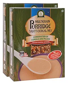 Ammae Multigrain Porridge Tasty Cereal Mix, 200g, Pack of 2, For General Health, Suitable for all, Contains No preservatives or chemicals and No added sugar or salt