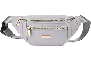 BRINNY Hüfttasche für Damen, Laufgürtel für Handy, wasserdichte Gürteltasche Sport Bauchtasche mit verstellbarem Riemen für Reisen, Sport, Laufen
