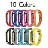 🌹【DISE?O ORIGINAL】 de acuerdo con el dise?o original, ajuste perfecto a la máquina principal de Xiaomi 2, las correas están hechas de silicona de alta calidad, suave y sedosa, agradable para la piel, resistente al calor, resistente al desgaste, cómoda, liviana, transpirable, resistente al sudor, que proporciona a las personas Gran comodidad