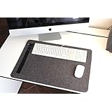 Mousepad/Schreibtischunterlage aus Wollfilz