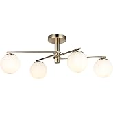 Lucea BOOMERANG 4 LU GOLD PLAFONYER 4XE27