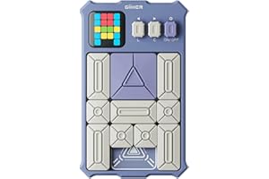 YDMINI Super Slide,Schiebepuzzle Magnetisches Denken Logik Puzzle Elektronisches Spielzeug,Denkspiel für Erwachsene und Kinder ab 7 Jahren, Die Herausforderung für Fans des original Rubik's Cubes (Lila)