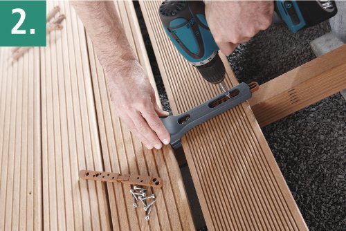 Wolfcraft 6971000 1 Starter-Set für verdecktes Verschrauben - 5