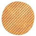 Produktbild Komise Komfort Food-Kreationen Waffeldecke, Stranddecke Keks Schokolade Neuheit-Decke Perfekt runder Tortilla-Wurf Tapestry (C)