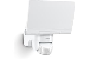 Steinel Projecteur LED XLED Home 2 S blanc, détecteur de mouvement 180°, portée 10 m, 13,7 W, blanc chaud, orientable à 180°