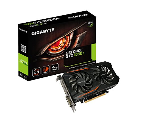 Gigabyte GeForce GTX 1050 Ti OC NVIDIA 4GB - Tarjeta gr  fica