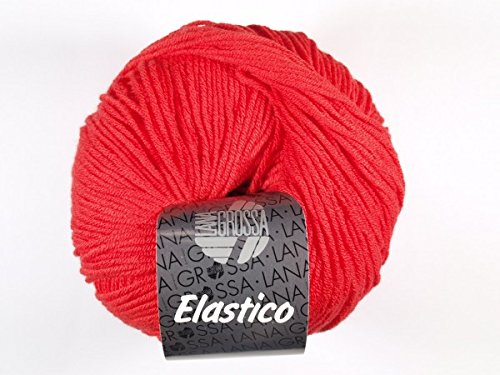Preisvergleich Produktbild Lana Grossa Elastico 078 Leuchtendrot
