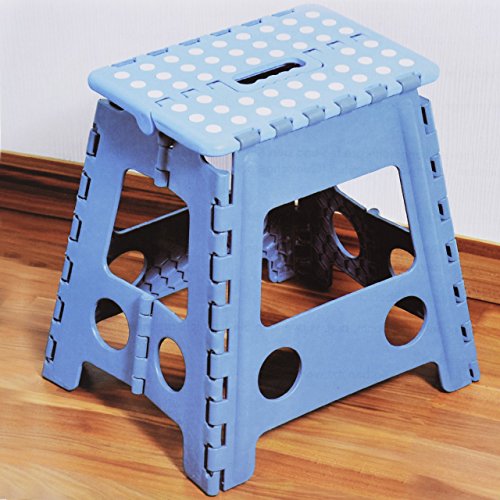 Kesper Klapptritt, faltbar, farblich sortiert: blau und schwarz, 31 x 22 x 39 cm, 1 Stück - 4