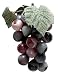 Produktbild Künstliche Weintrauben Trauben aus Kunststoff Bordeaux Rot 13cm Weinbeeren Ø 1,8cm Schaufenster Theken Deko Tafeltrauben Weinbau Täuschend Echt Deko Obst Schalen Gestalten