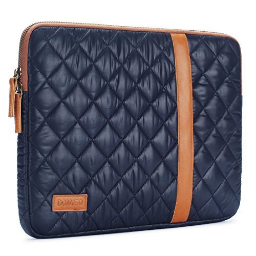 DOMISO 13 - 13.3 Zoll Klassisch Tragbar Laptop Sleeve Case Hülle Beutel Stoßgesichert Anti-Kratzern Schutzhülle Notebook Tasche Schutzabdeckung für 13" MacBook Air / 13.5" Microsoft Surface Book, Blau