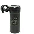 Motor Start Capacitor 330VAC CD60 50HZ 60Hz 47UF,64UF,75UF,80UF,88-108UF Refrigerator Freezer Compressor Starting Capacitor Replacement Part(47UF)