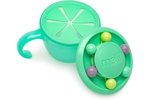 melii Abacus Snack Container with lid for Kids Toddlers and Baby - Mint
