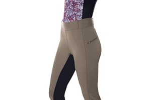 CLSSLVVBN Pantalon d'équitation résistant aux déchirures, Coutures Fines et sans Perte, Pantalon d'équitation en Polyester résistant à l'usure, durabilité, Kaki S