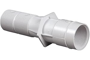 Hayward - Traversée de paroi pour Piscine béton - 25 cm - Blanc - 3350