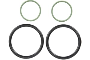 QIILU Magnetventile Dichtringe, 4 Stücke Magnetdichtringe O Ring Magnetventil Dichtring Reparatur Upgrade für Vanos N40 N42 N46 N45 für E46 E60N E81 E83 E87 E88 E90