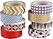 Produktbild ST Washi-Papier Klebeband Dekorative Kollektion, 15 mm x 9.1m Jeder, 8er Set (insgesamt 72.8 meter)