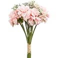 VRB Dec Plastic Tm 1 Bunch Dahlia Artifical Flower Bunch Fake Flowers For Gifting, Home, Office, Bedroom Decoration Items Flo