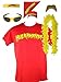 Produktbild Kostüm Hulk Hogan Hulkamania Rot Retro Bis 5XL !, Gr.:S