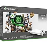 Xbox One X 1TB White Game Pass and Live Bundle