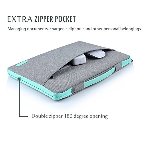 ProCase 12 - 12 9 Zoll H  lsenh  lle f  r Surface Pro 4 3 2  Macbook   iPad Pro Tablet  Tragbare Tragetasche mit Griff f  r 11 11 6 12 Zoll Chromebook