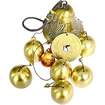 Hpybest Ceramic Japanese Wind Chimes Lucky Bells Hanging Decorations Wind Chime Creative Resin Pendant Small Bell Student Goods Home Decor Wind Chimes Outdoor