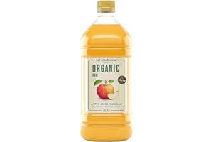 Eat Wholesome Organic Apple Cider Vinegar, 2L - Raw, Unpasteurised, Unfiltered, Award-Winning, With The Mother, Vegan