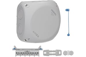 Hensel Kabelabzweigkasten DK 0606 G 1,5-6qmm Dose, Gehäuse für Montage auf der Wand/Decke 4012591124993