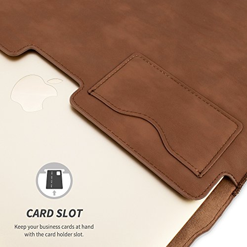 Macbook 12 Sleeve (Braun ), Snugg – Hülle mit lebenslanger Garantie für Macbook 12 - 2