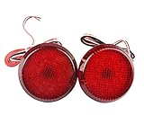 Classic Red, solo puede emitir luz roja, 30% de brillo durante la conducción, modo instantáneo de alto brillo (100% rojo) al frenar