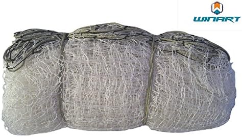 WINART 100x15 All Nylon Cricket Net for Practice, White