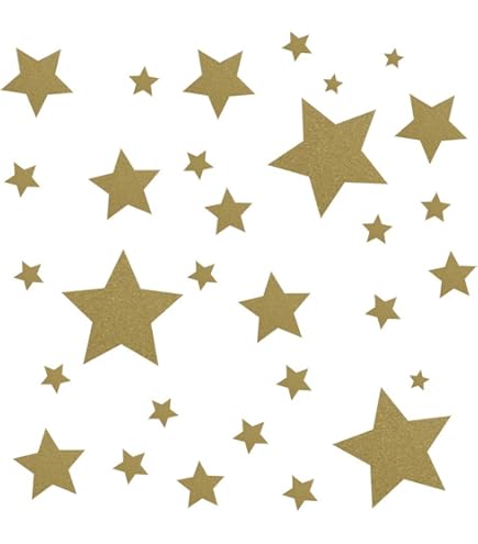 ZoeTekway 1620 Stück Gold Aufkleber Sterne Belohnungssticker Sterne