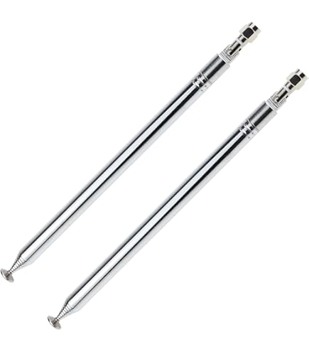 Antenne Télescopique 6 Sections M3 820mm - Remplacement Radio AM FM TV RC Voiture Avion