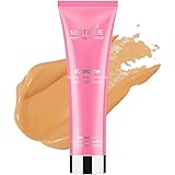 Biotique Natural Makeup Stardew Insta Glow Cream For All Skin Types Full Coverage Foundation (Biscuit, 30Ml) Natural Finish, 