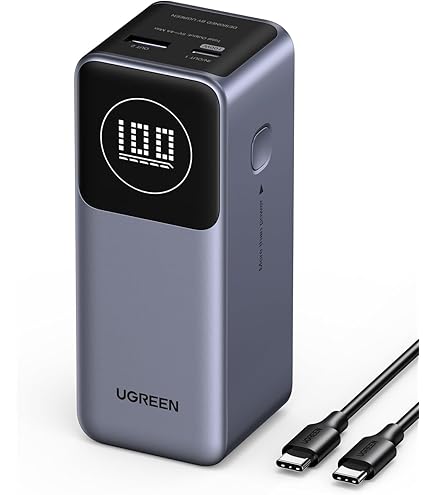 UGREEN モバイルバッテリー 48000mAh 300W PB770 Amazon | UGREEN Nexode モバイルバッテリー (48000mAh・300W) 5