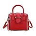 Produktbild Kalinaliu Echtes Leder Frauen Top Griff Satchel Handtaschen Schultertasche Tote Geldbeutel Umhängetasche