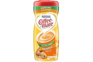 COFFEE MATE Coffee-Mate Sugar Free Powder, Hazelnut, 10.2 oz by Nestle USA