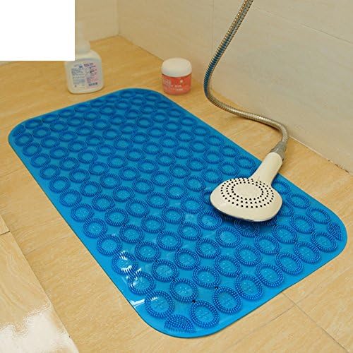 YYHSO Floor Mat,Tasteless Plastic Anti-skid Bath Mat,Bath Shower Suction Pad,Bathroom Anti-slip Mat-E 37x68cm(15x27inch)