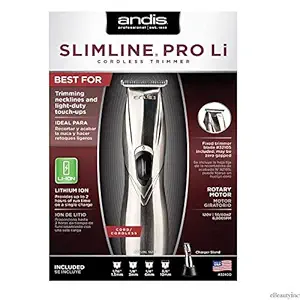 Andis Professional Slimline Pro Li Cordless Trimmer (White)