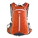 Produktbild YIAIY Leichte Schulter-Reisetasche, Atmungsaktiver Wasserdichter Wanderrucksack Zum Wandern/Radfahren/Wandern/Camping/Reisen,Orange