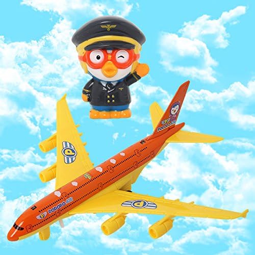 Pororo Airbus Orange International Airport 37m+ Die Cast Toy