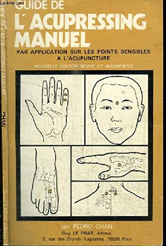 couverture de : Guide de l'acupressing manuel