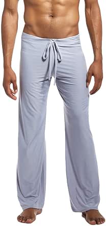 yowablo hosen herren pure home hosen yoga hosen binden bequem amazon de sport freizeit