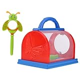 insektenkasten kaufen Hauptfarbe: wie Bild MagiDeal Kunststoff Insekten Käfig Erfassung Insektenkasten Kit Pädagogisches Kinder Outdoor Garten Spielzeug mit Lupe und Pinzette - Rot