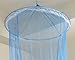 Mosquito Net Fly Mosquito Net for Single or double beds Light Blue