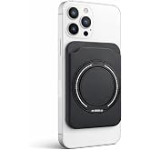 Coverzone Telefon Kartlığı 360 Derece D&ouml;ner Y&uuml;z&uuml;kl&uuml; Standlı A&ccedil;ılabilir Kart B&ouml;lmeli Manyetik Uyumlu Telefon Arkası Kart Tutuc